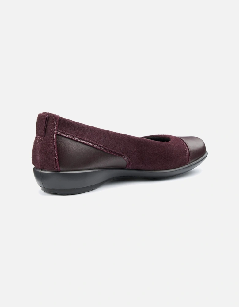 Wren Womens Wide Fit Ballet Pumps