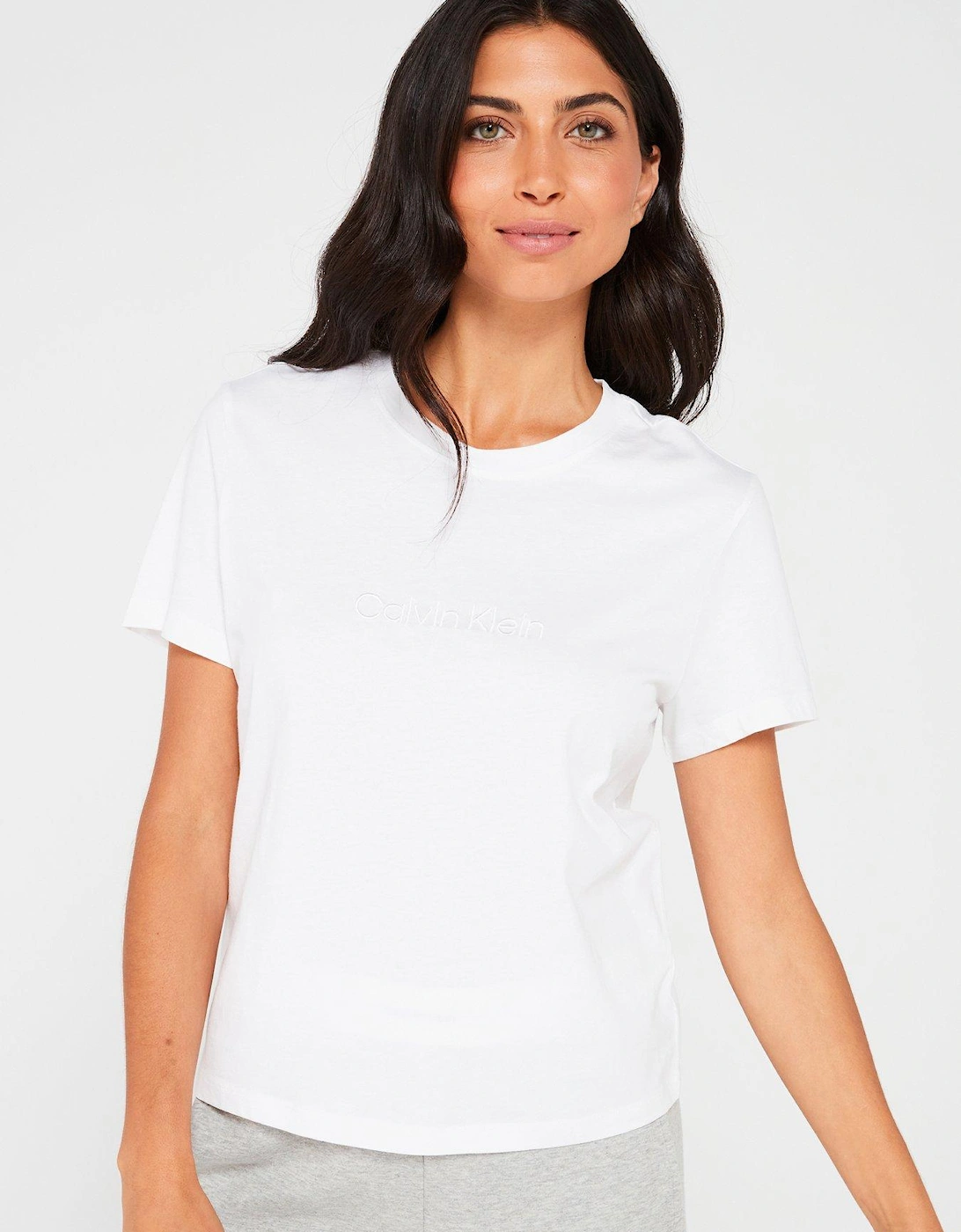 Short Sleeve Lounge T-shirt - White, 5 of 4