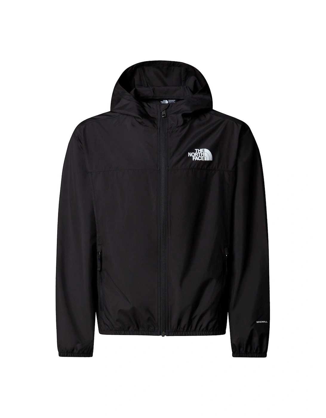 Junior Boys Never Stop Hooded Windwall Jacket - Black, 3 of 2