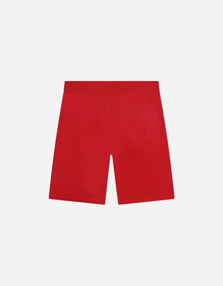 Red Logo Jog Shorts