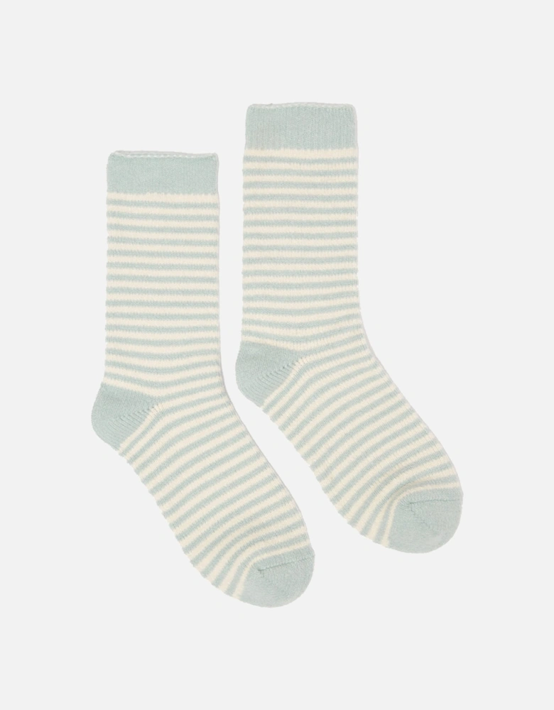 Womens Toasty Striped Socks