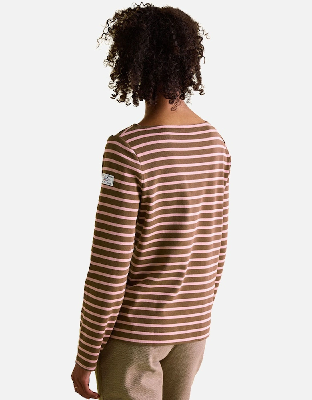 Womens Harbour Cotton Long Sleeved Top