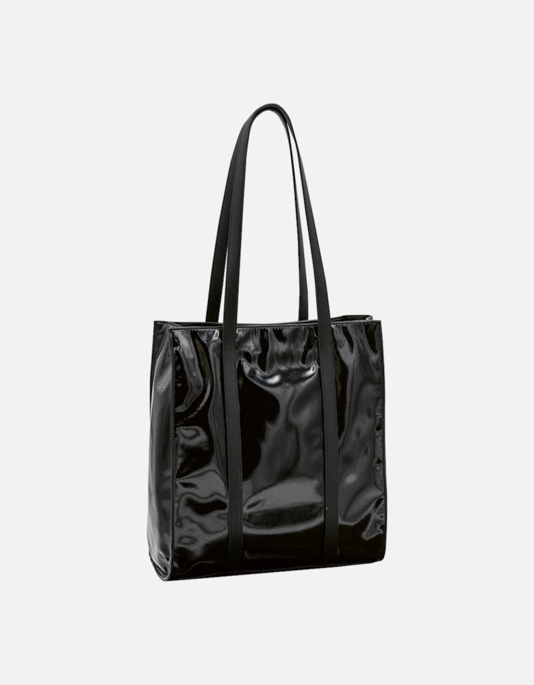 Elfie Patent Womens Tote Bag