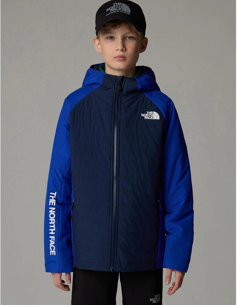 Junior Boys Never Stop Synthetic Jacket - Blue