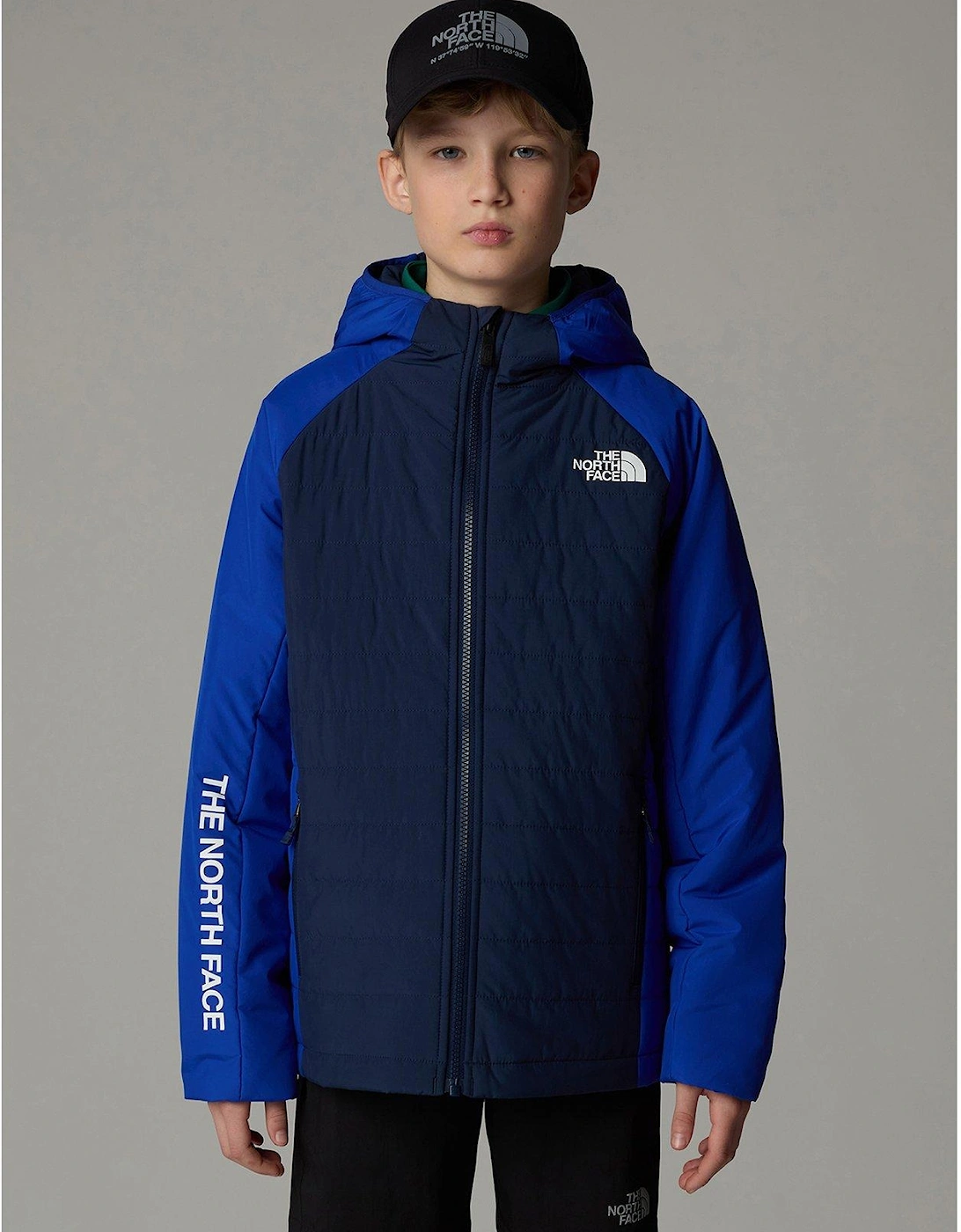 Junior Boys Never Stop Synthetic Jacket - Blue, 5 of 4