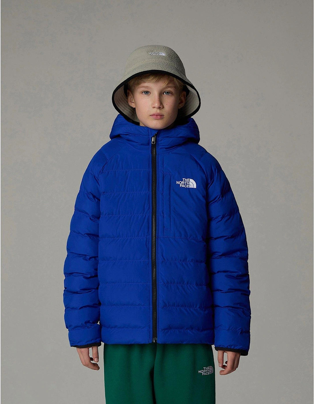 Junior Boys Reversible Perrito Hooded Jacket - Blue, 5 of 4