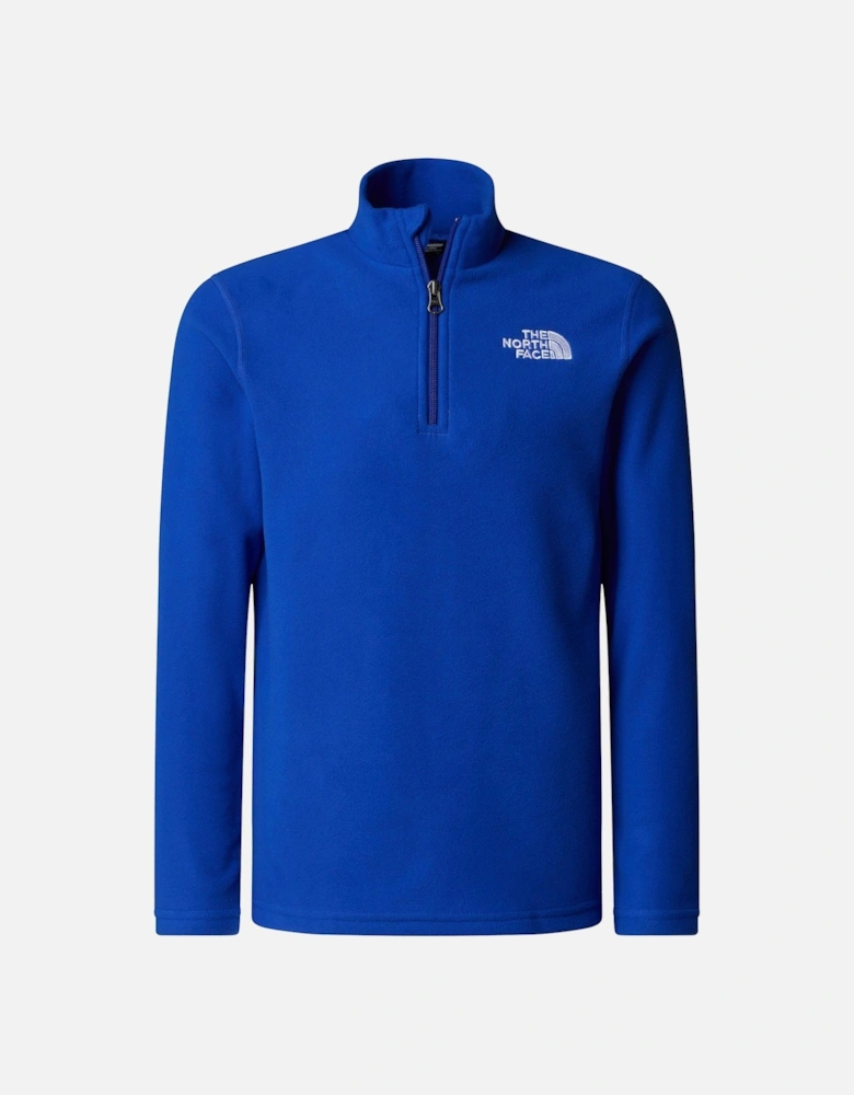 Juniors Glacier 1/4 Zip Pullover - Blue