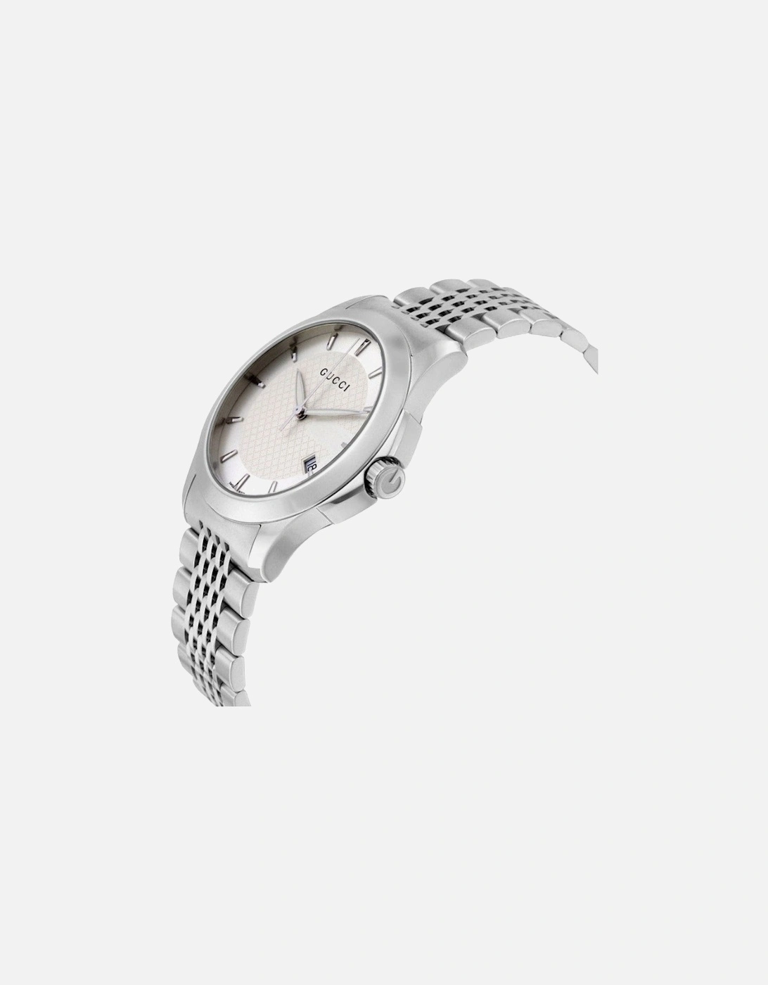YA126401 G-Timeless Silver Dial Men's Watch