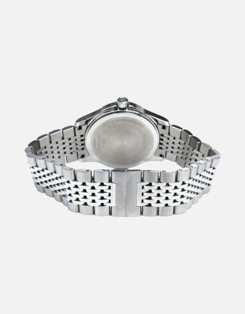 YA126401 G-Timeless Silver Dial Men's Watch