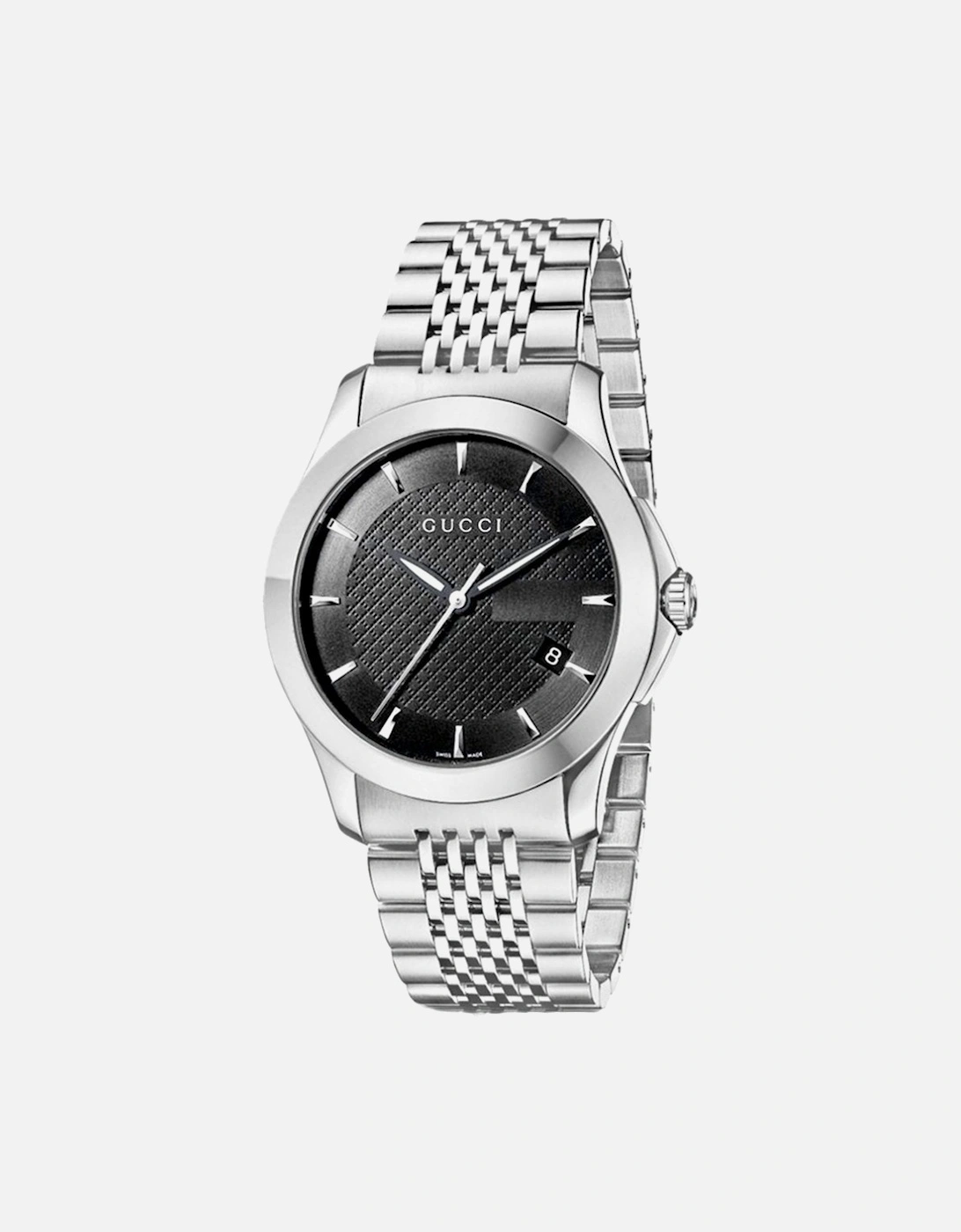 YA126402 G-Timeless Black Dial Men's Watch, 6 of 5
