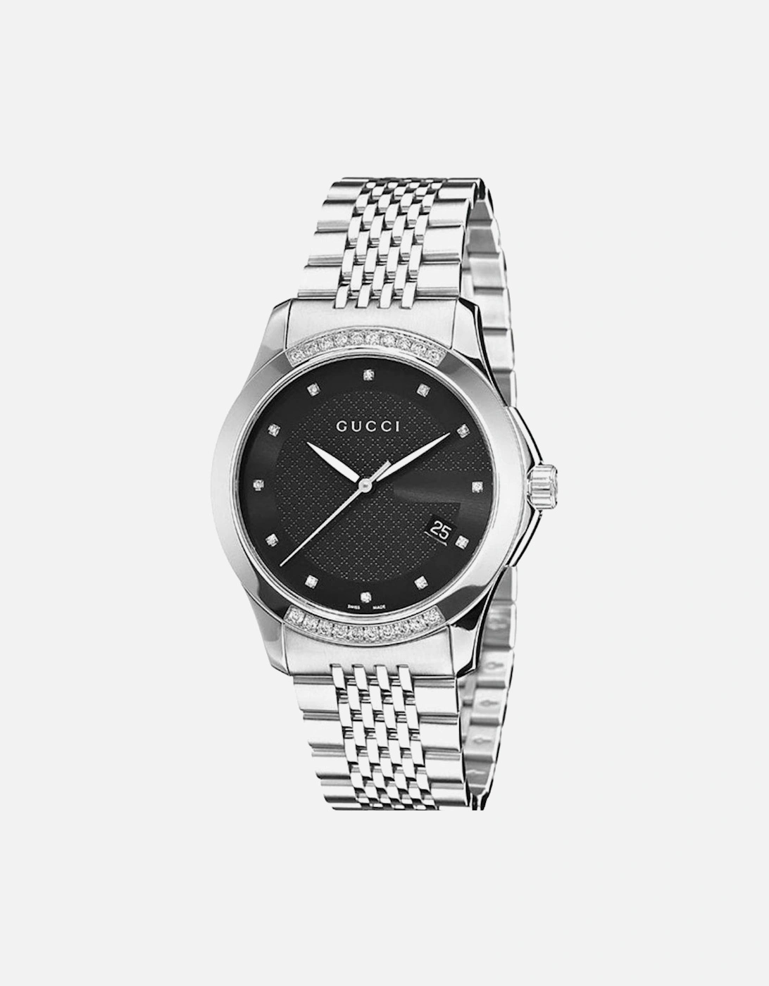 YA126408 G-Timeless Black Dial Unisex Watch, 4 of 3