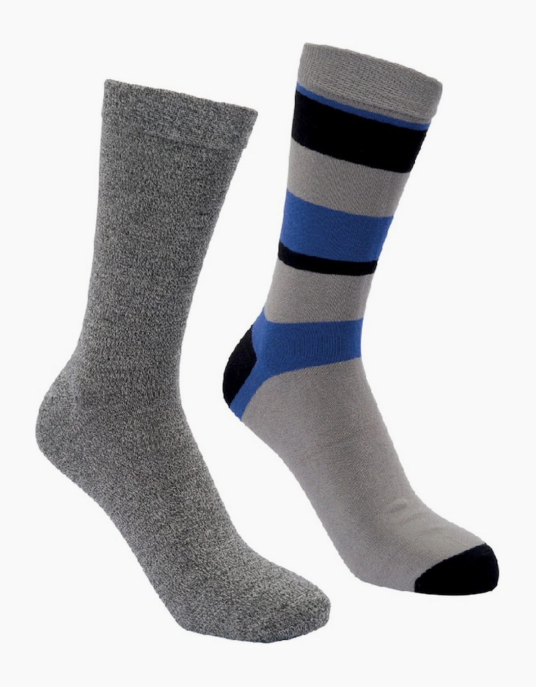 Trespass Women's Black/Multi/Grey/Blue Unisex Cinque Socks (Pack Of 5) - : 11 Size 7