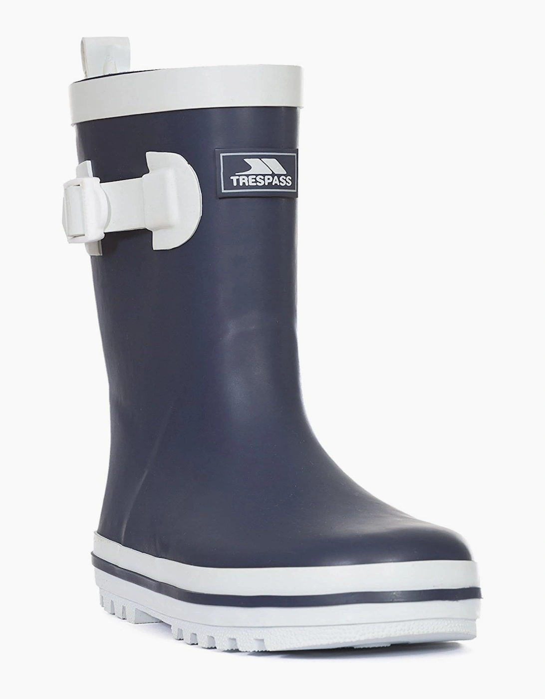 Trespass Unisex Navy Childrens/ Trumpet Welly/Wellington Boots - : 9 9 Toddler Uk Kids