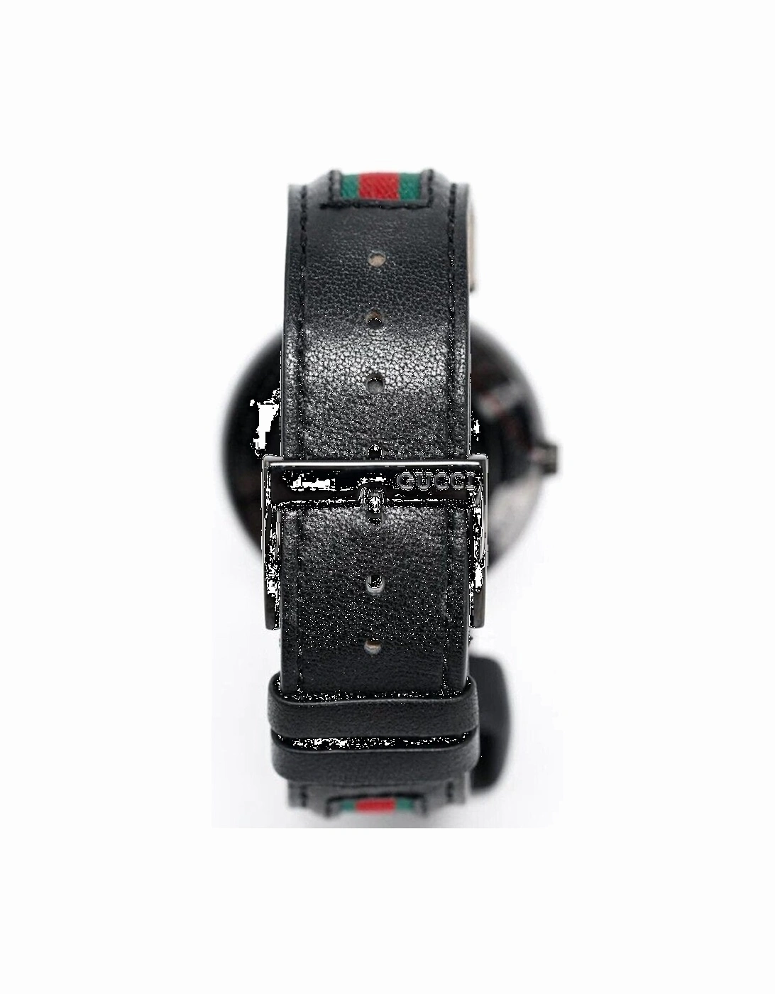 YA133206 Interlocking 42mm Red and Green Pattern Strap Unisex Watch