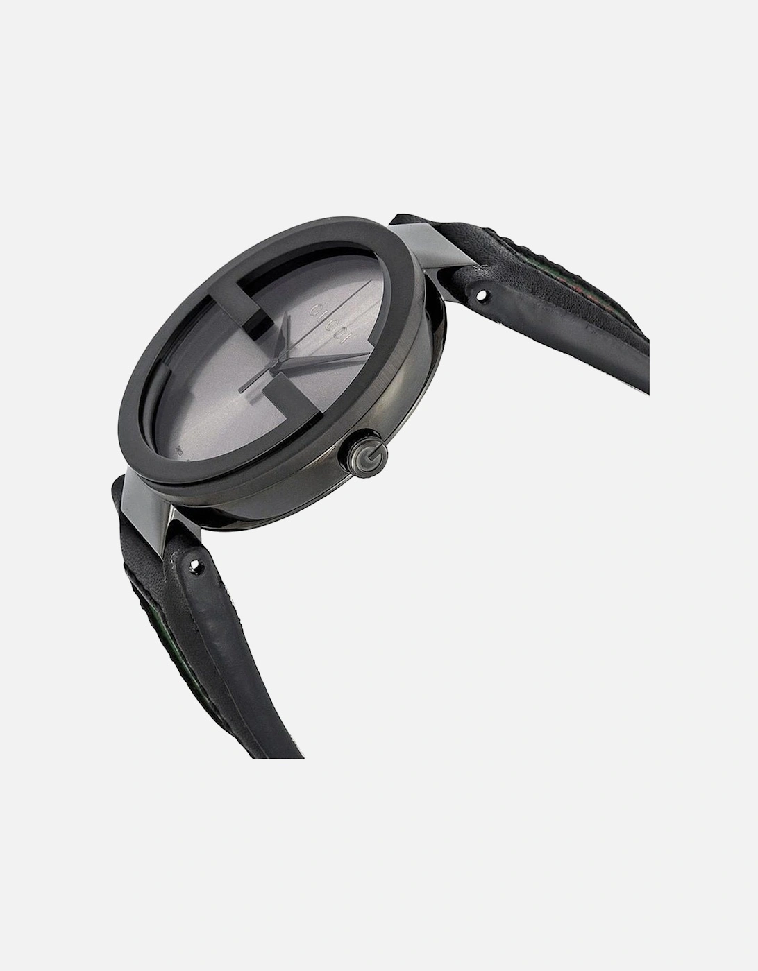 YA133206 Interlocking 42mm Red and Green Pattern Strap Unisex Watch