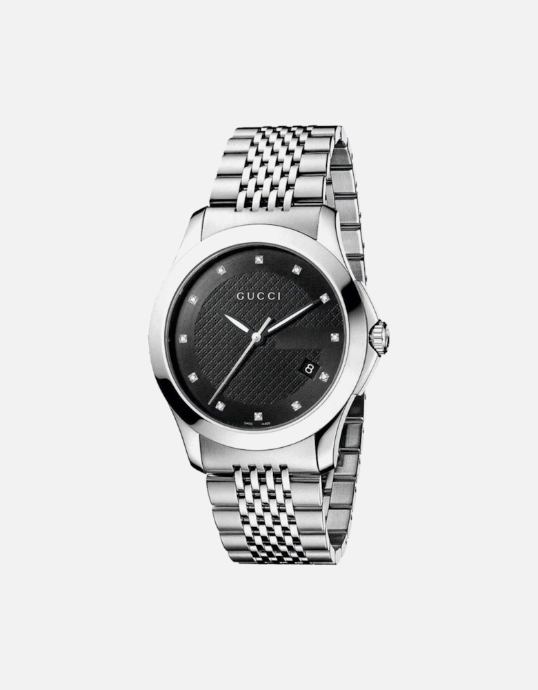 YA126405 G-Timeless Black Dial Men's Watch