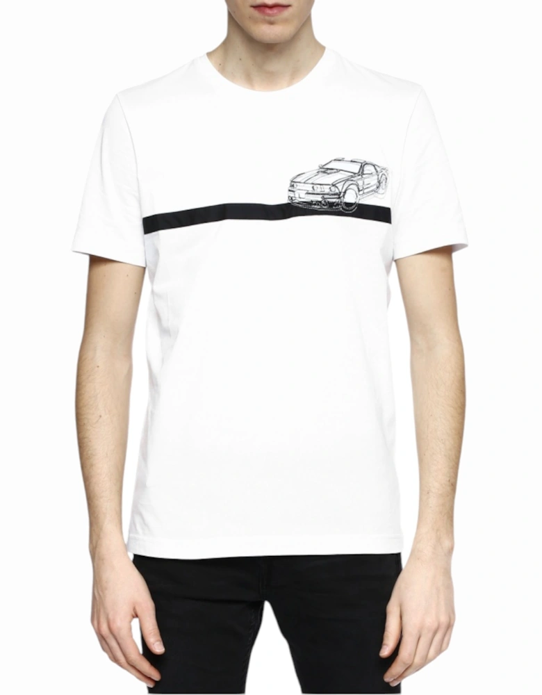BLACK GOLD TY STRIPESCAR Mens T-Shirt