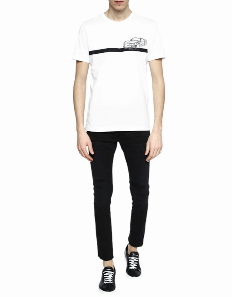 BLACK GOLD TY STRIPESCAR Mens T-Shirt