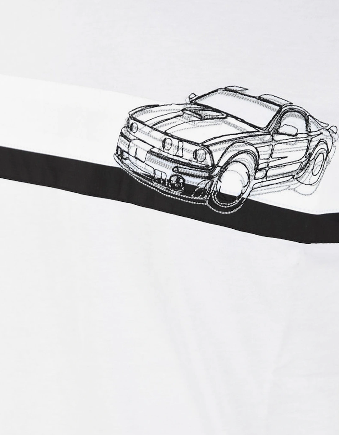 BLACK GOLD TY STRIPESCAR Mens T-Shirt