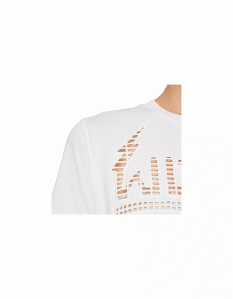 T SILY W Womens T-Shirt Crew Neck Short Sleeve