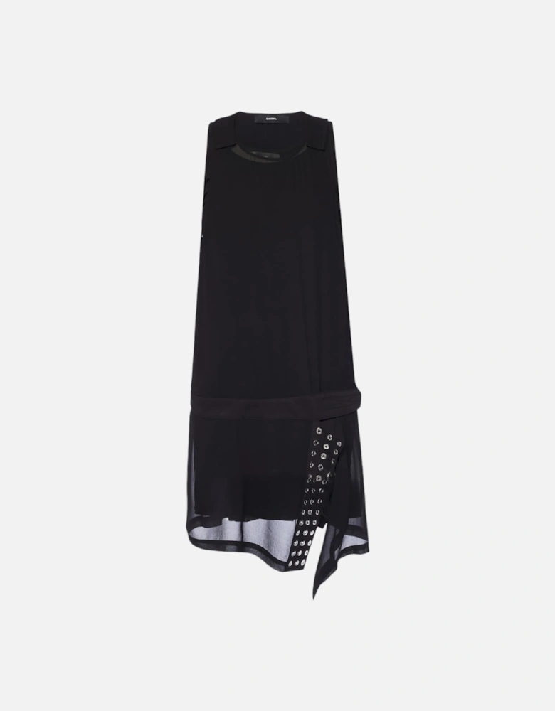 D LENYNE 0LASF Womens Short Dress Black
