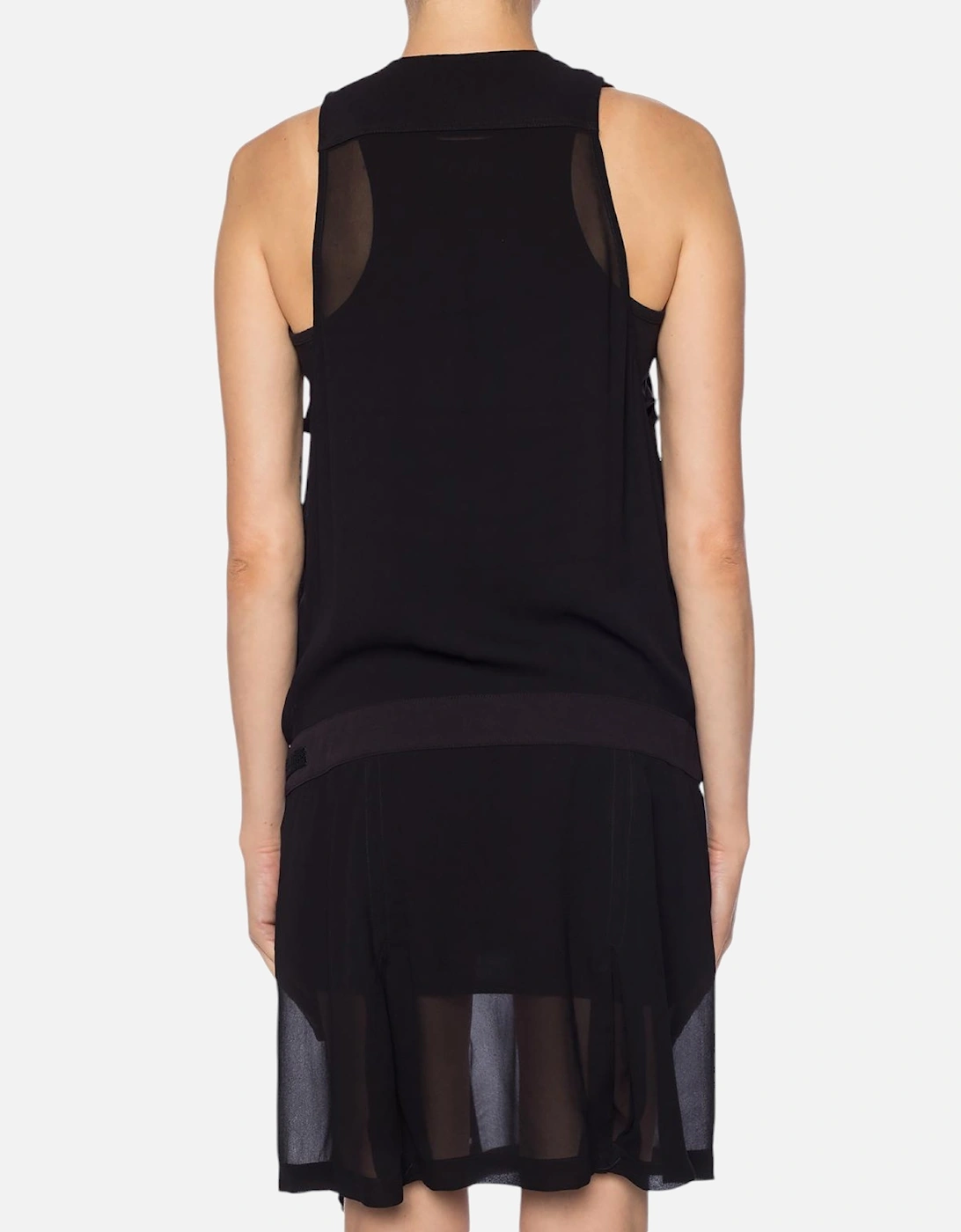 D LENYNE 0LASF Womens Short Dress Black