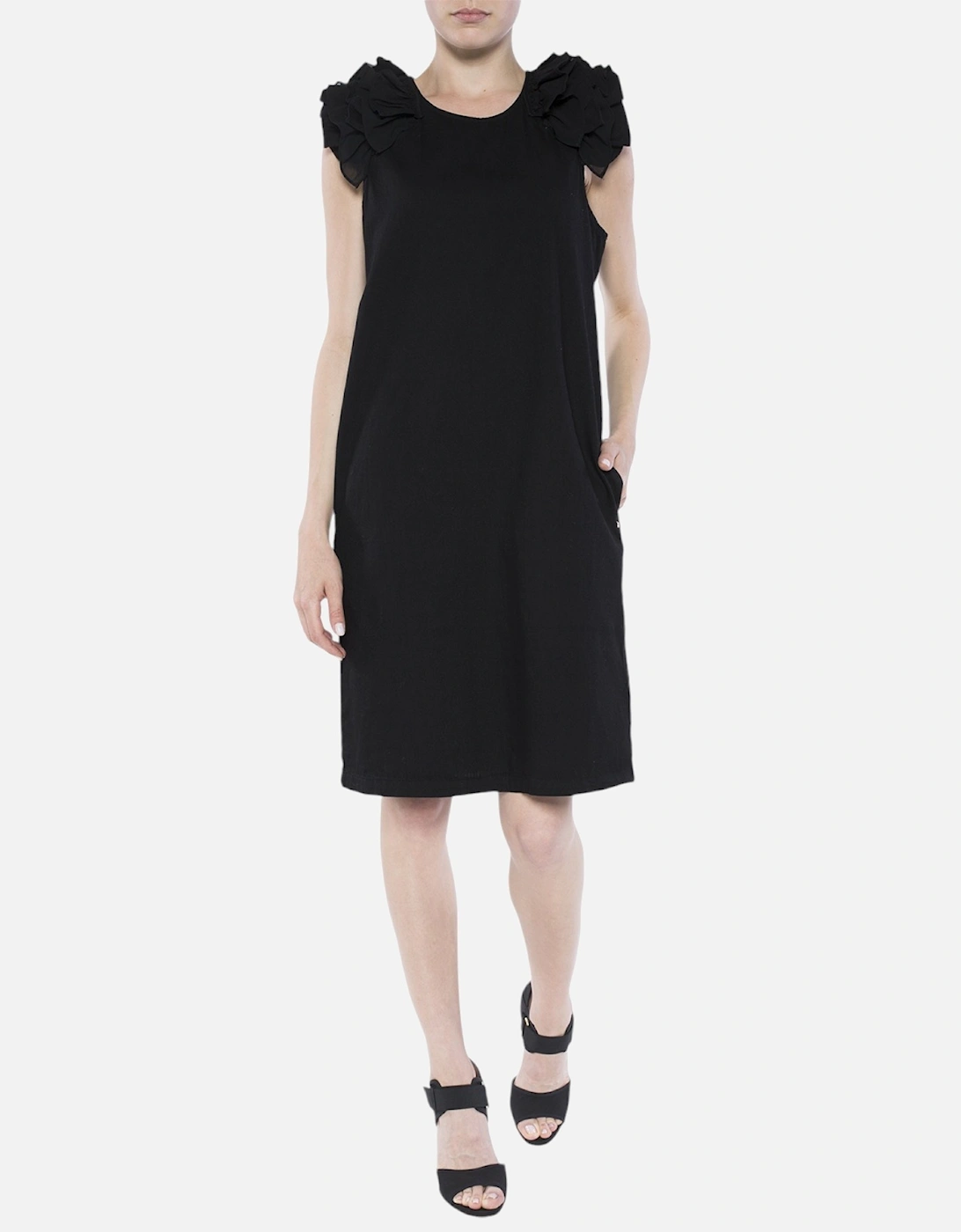 T SAVAH A Womens Denim Dress Casual