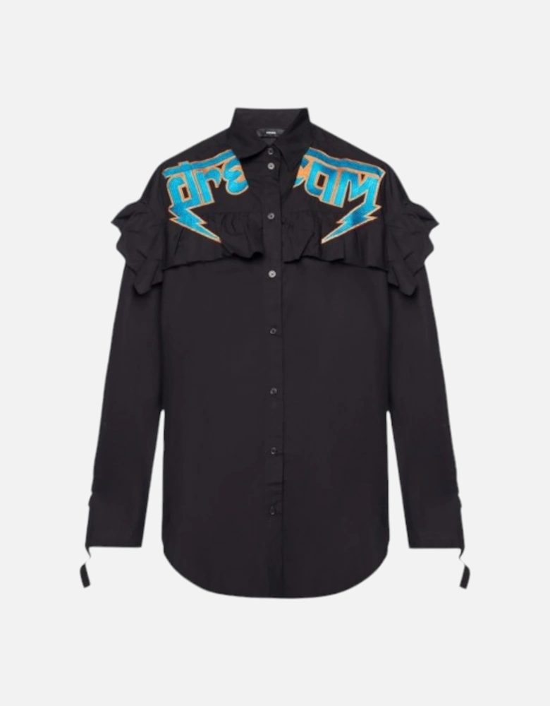 C BUL 0BAST Womens Oversize Shirt