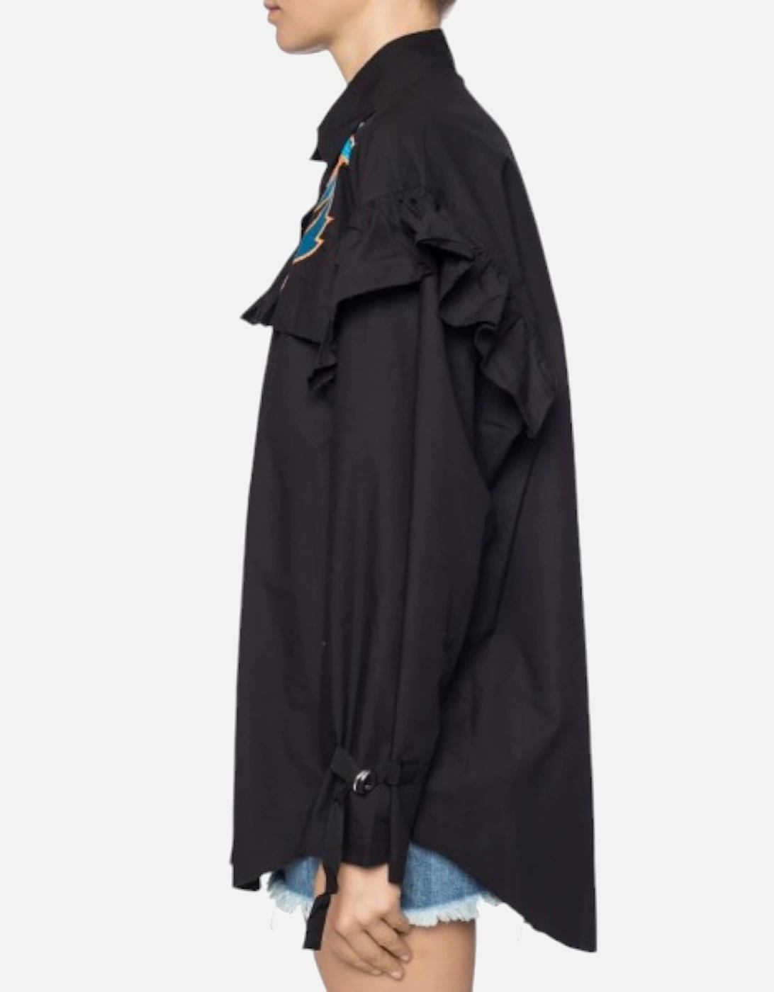 C BUL 0BAST Womens Oversize Shirt