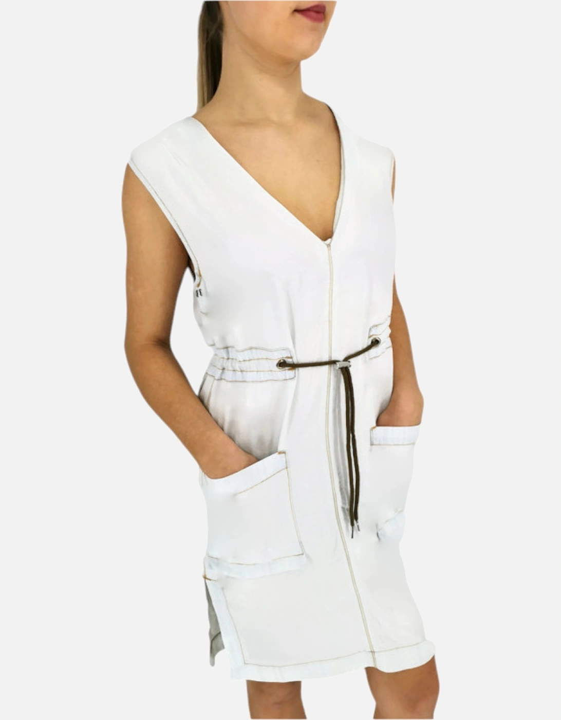 R CHAD Womens Dress Sleeveless Lyocell Casual, 4 of 3