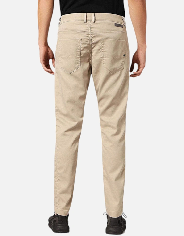 SLIM CHINO M NE Mens Chino Trousers Sweats Beige Lyocell Slim Fit Tapered