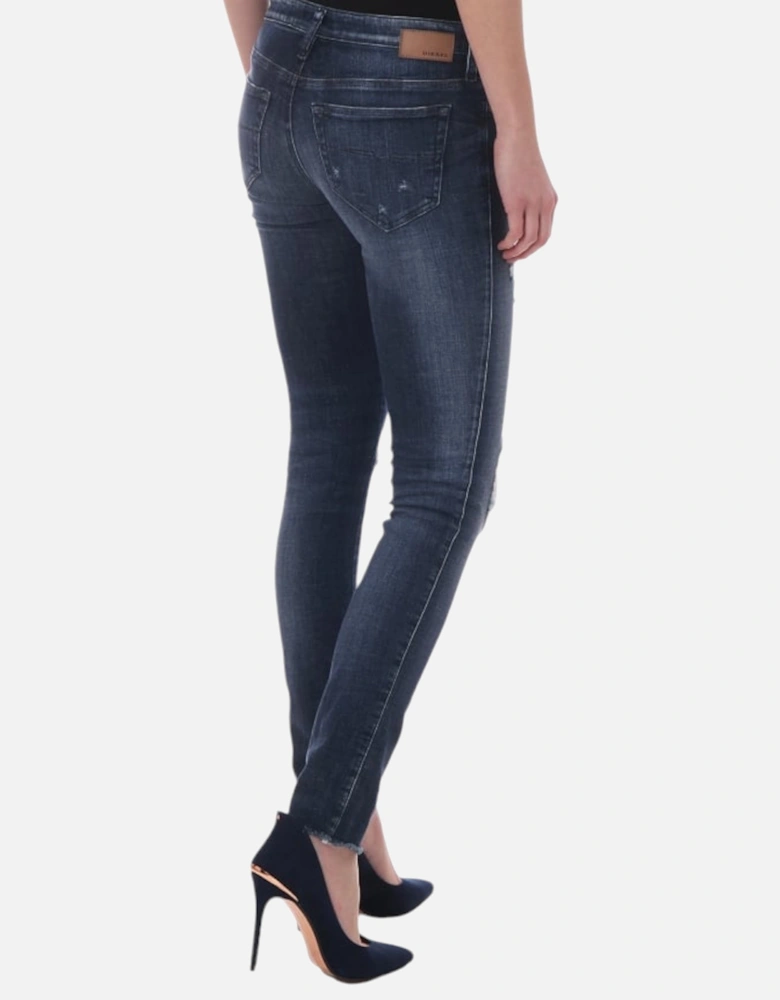 SKINZEE 0671V Womens Denim Jeans Casual