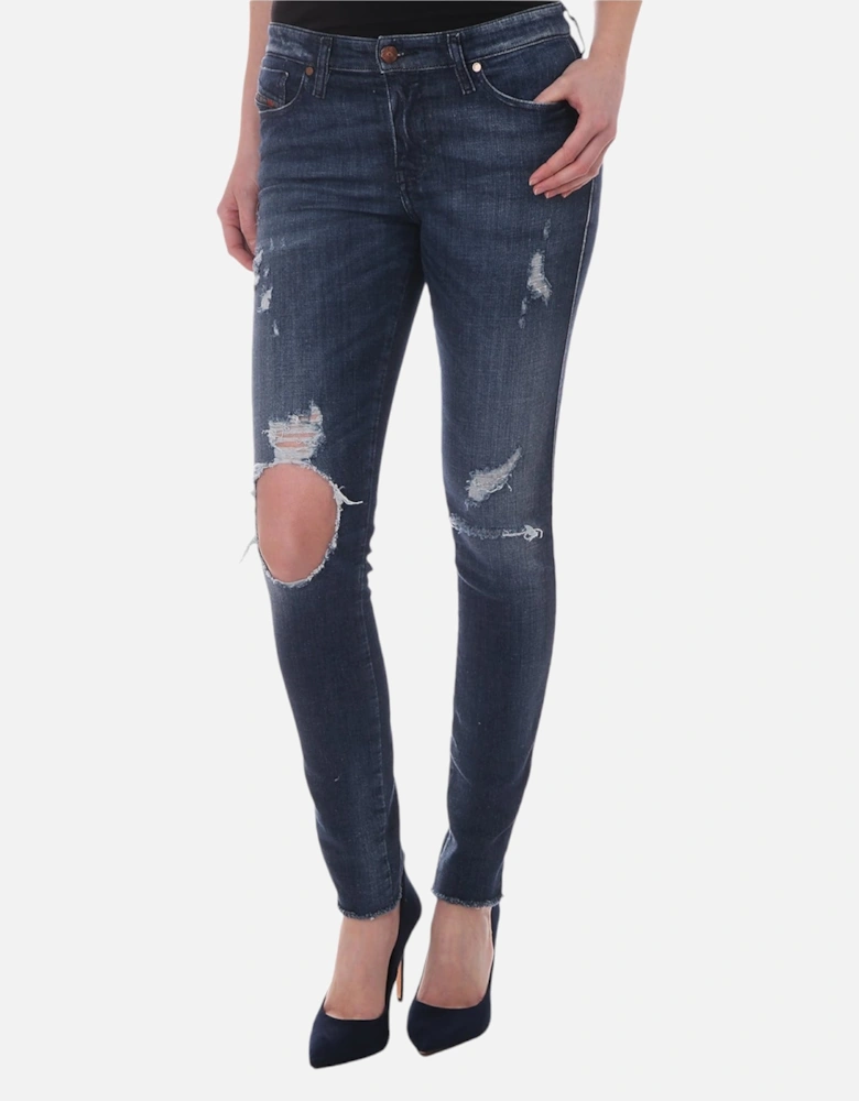 SKINZEE 0671V Womens Denim Jeans Casual