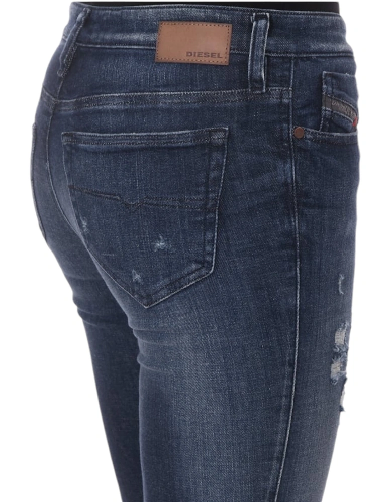 SKINZEE 0671V Womens Denim Jeans Casual