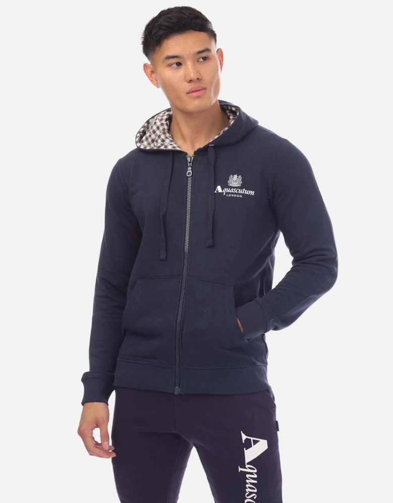 Mens Hooded Zip Sweatshirt