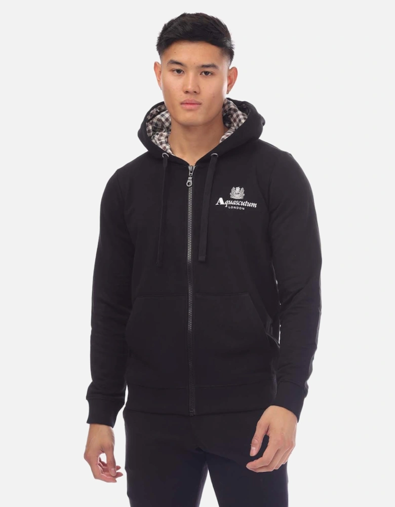 Mens Hooded Zip Sweatshirt