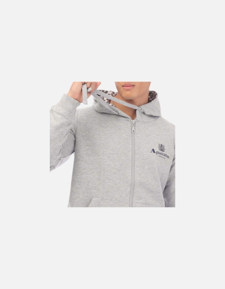 Mens Hooded Zip Sweatshirt