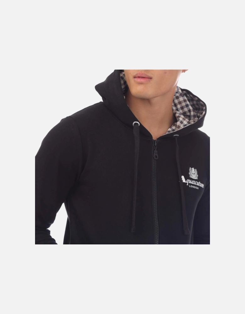 Mens Hooded Zip Sweatshirt