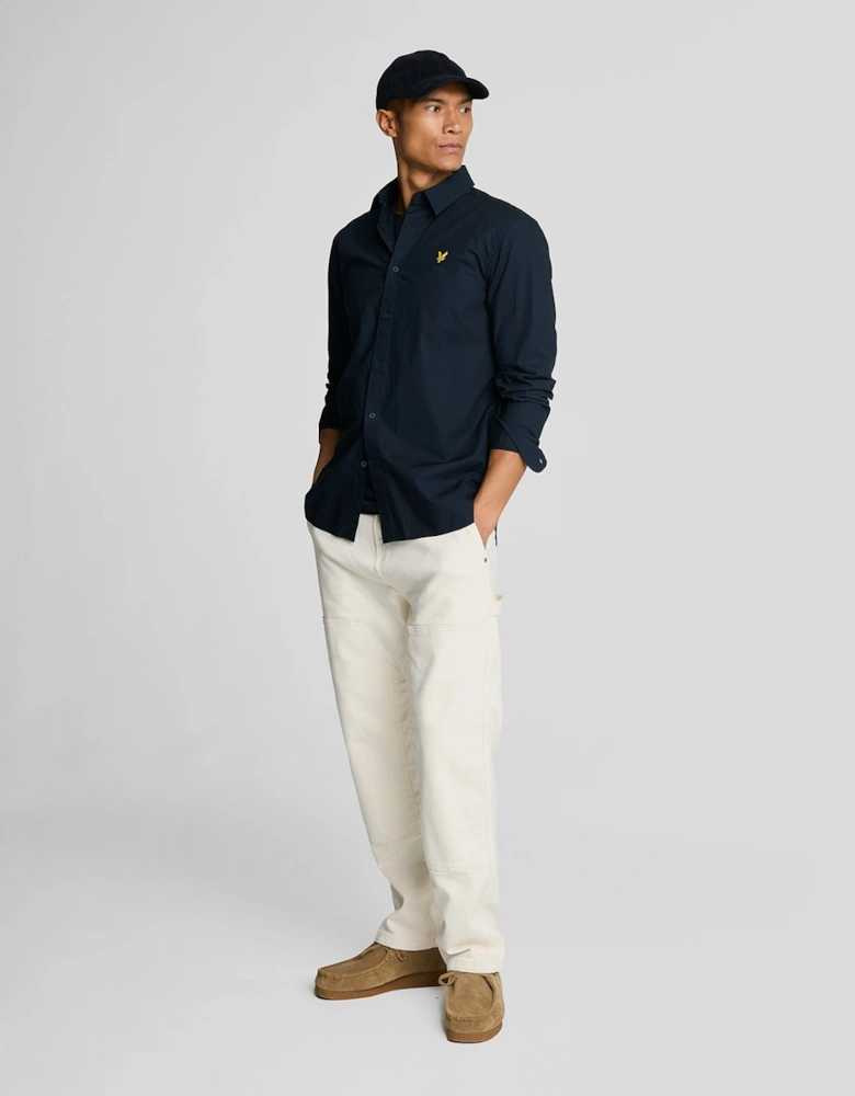 Long Sleeve Poplin Shirt