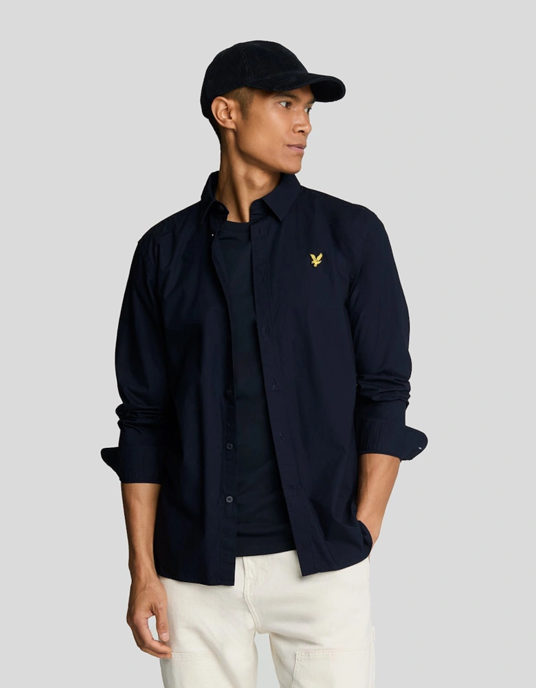 Long Sleeve Poplin Shirt