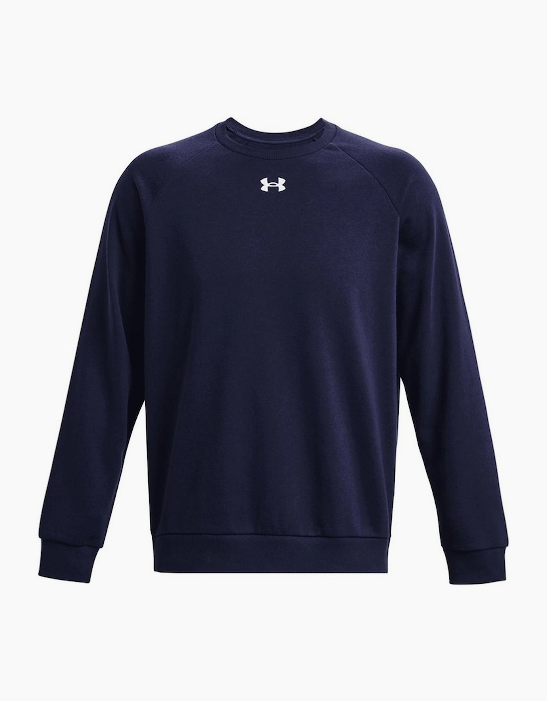 Under Armour Unisex Navy Adult Rival Fleece Crew Neck Sweatshirt  18/16/42 Xl