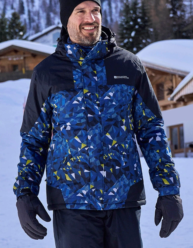 Mens Shadow II Printed Ski Jacket