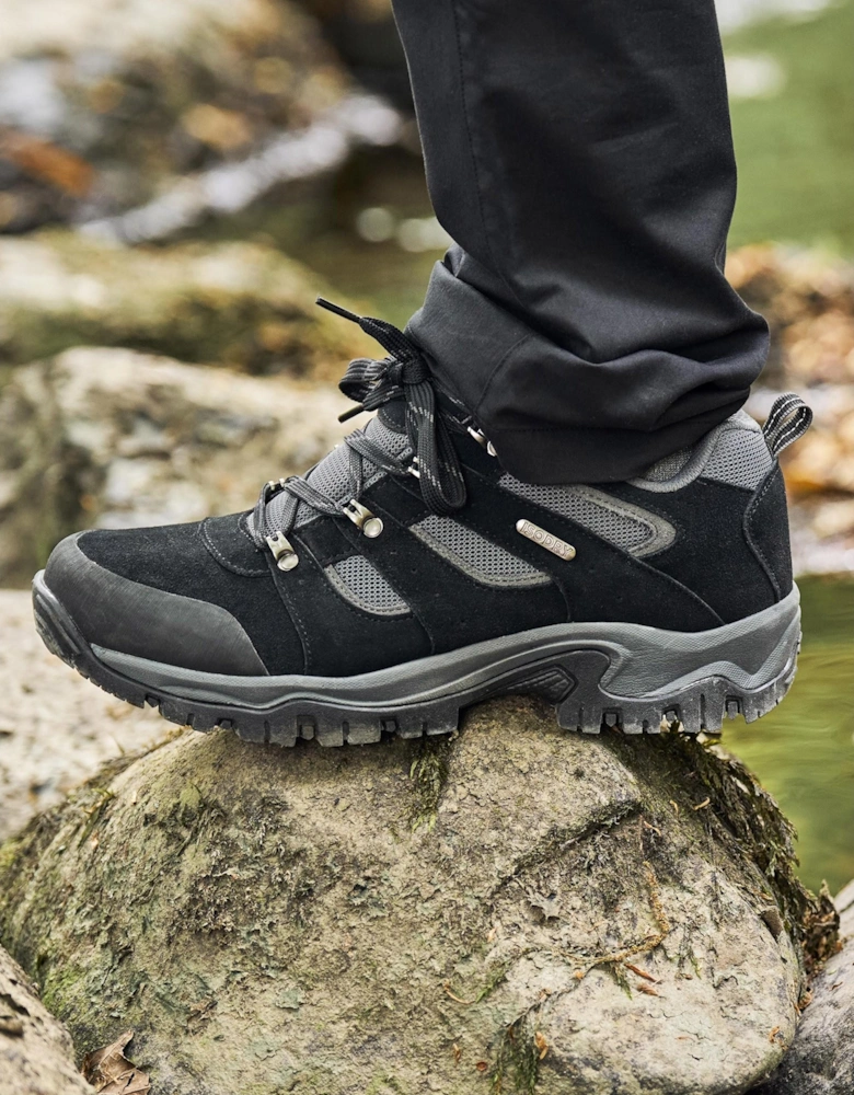 Mens Voyage Suede Waterproof Walking Shoes