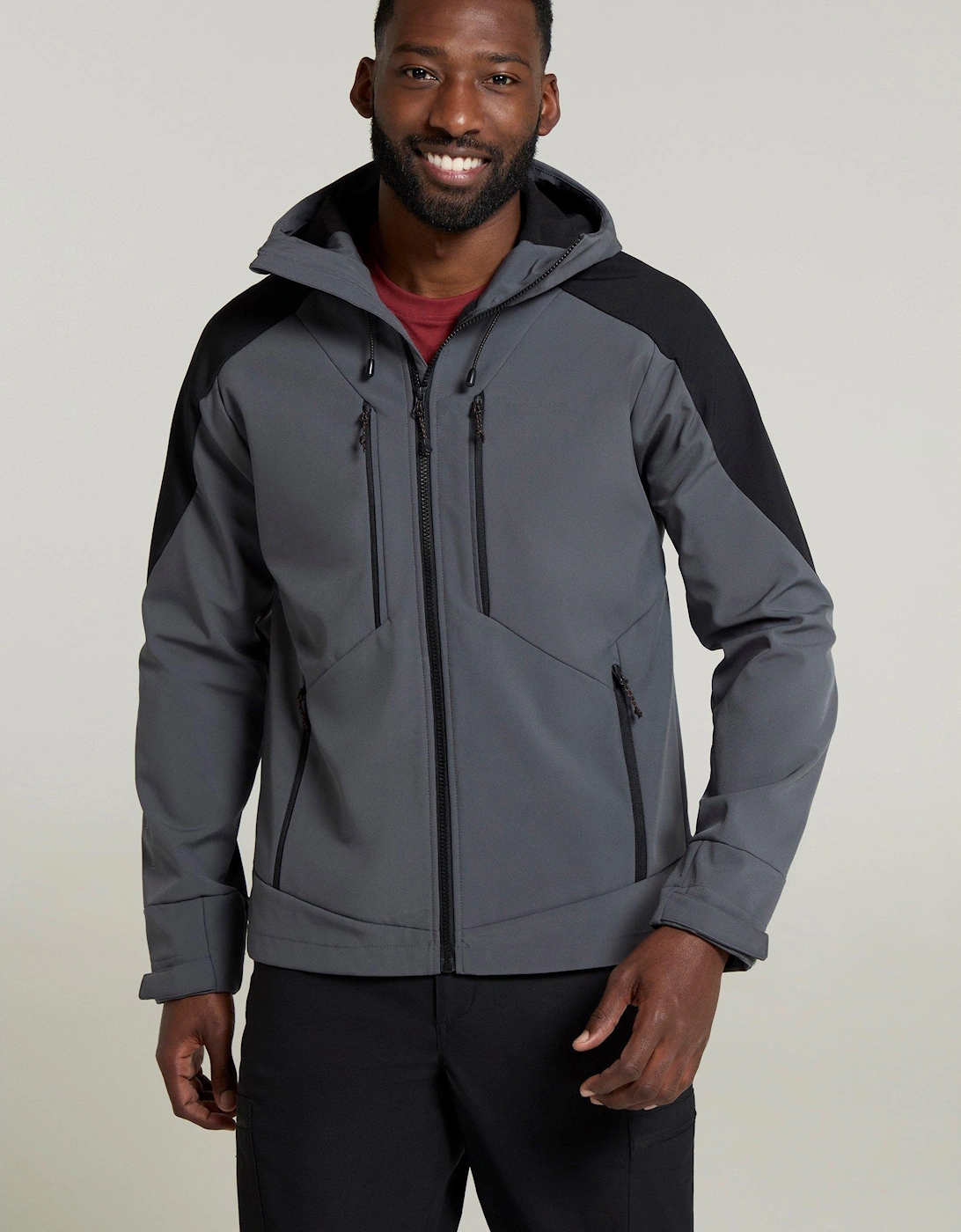 Mens Radius Recycled Soft Shell Jacket, 5 of 4