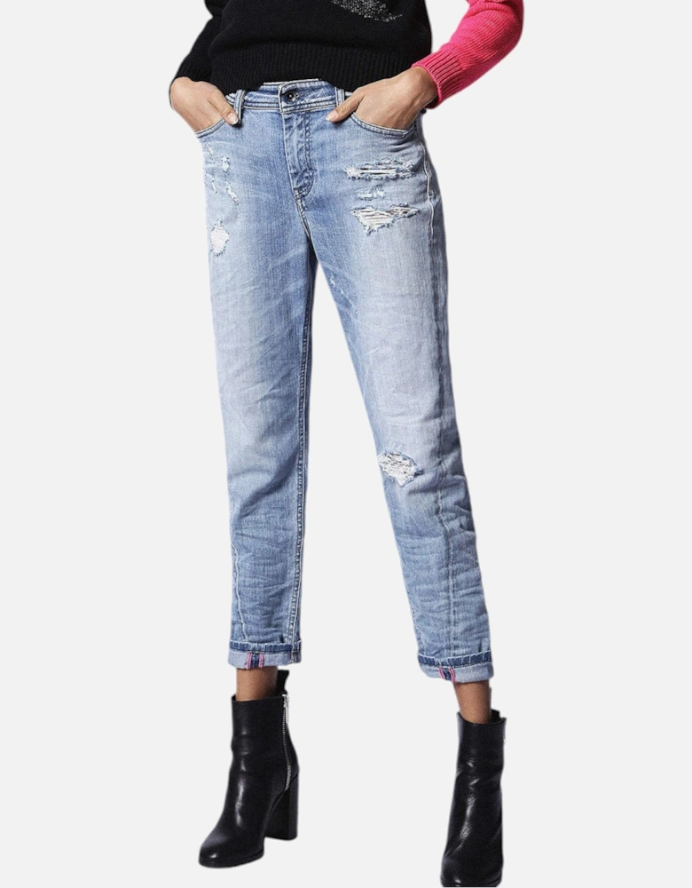 Womens Denim Jeans REEN SEAM 0857F Regular Fit