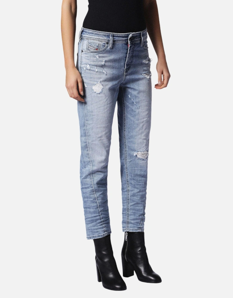 Womens Denim Jeans REEN SEAM 0857F Regular Fit