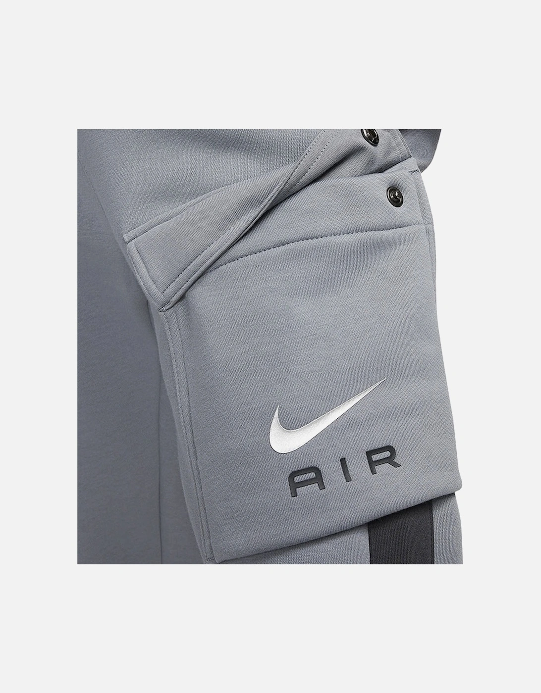 Air FV0167 Mens Fleece Tracksuit Cargo Joggers Drawcord Pullover Hoodie