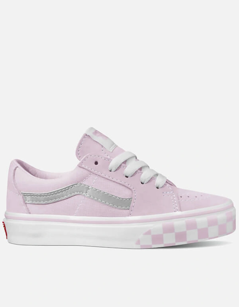 Kids' Sk8-Low Trainers - Checkerboard/Lavender