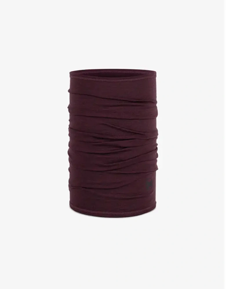 Buff Merino Lightweight Solid Garnet