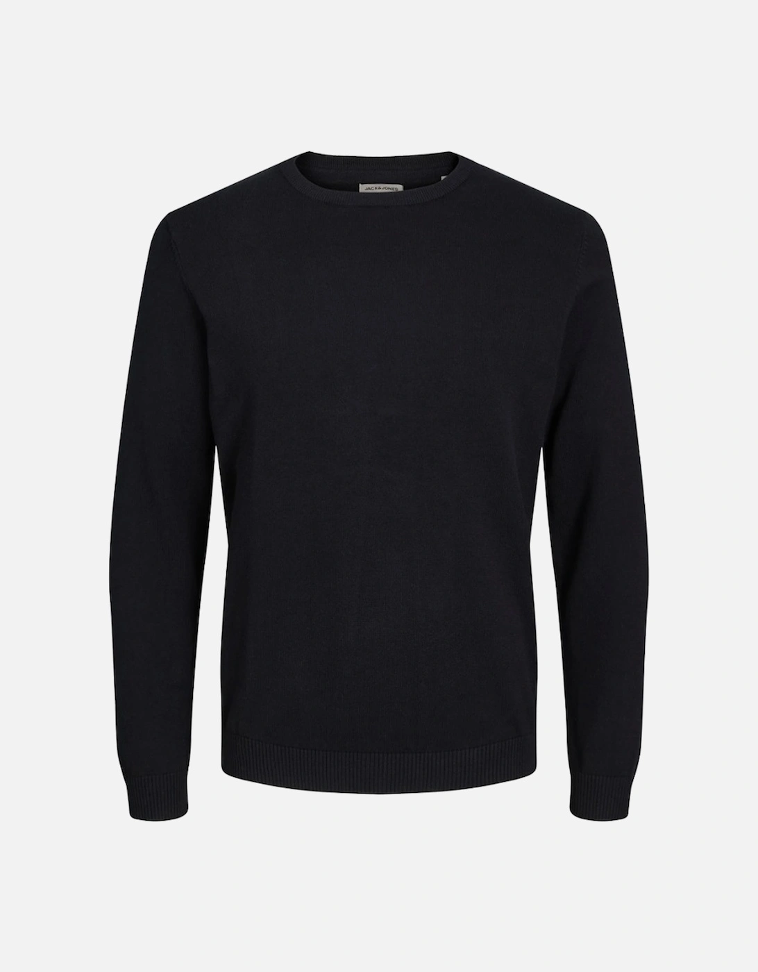 Essentials Basic Knit Crew Black